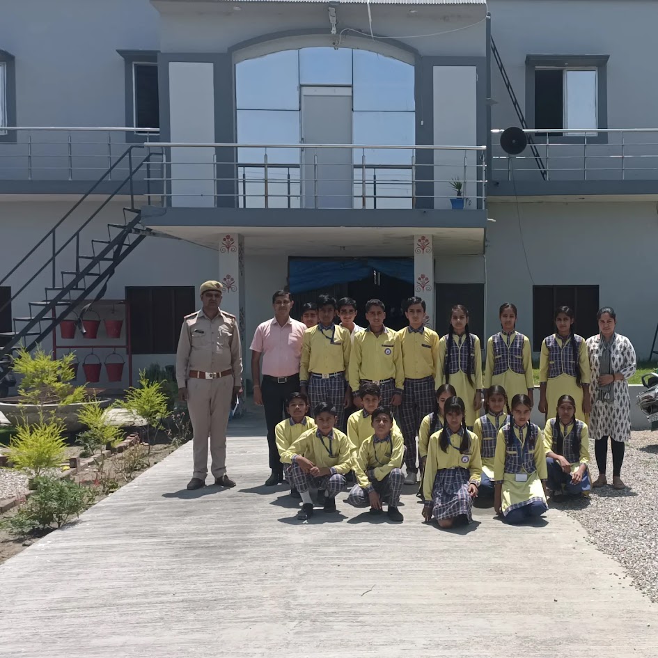 Students at Little Heart Public School