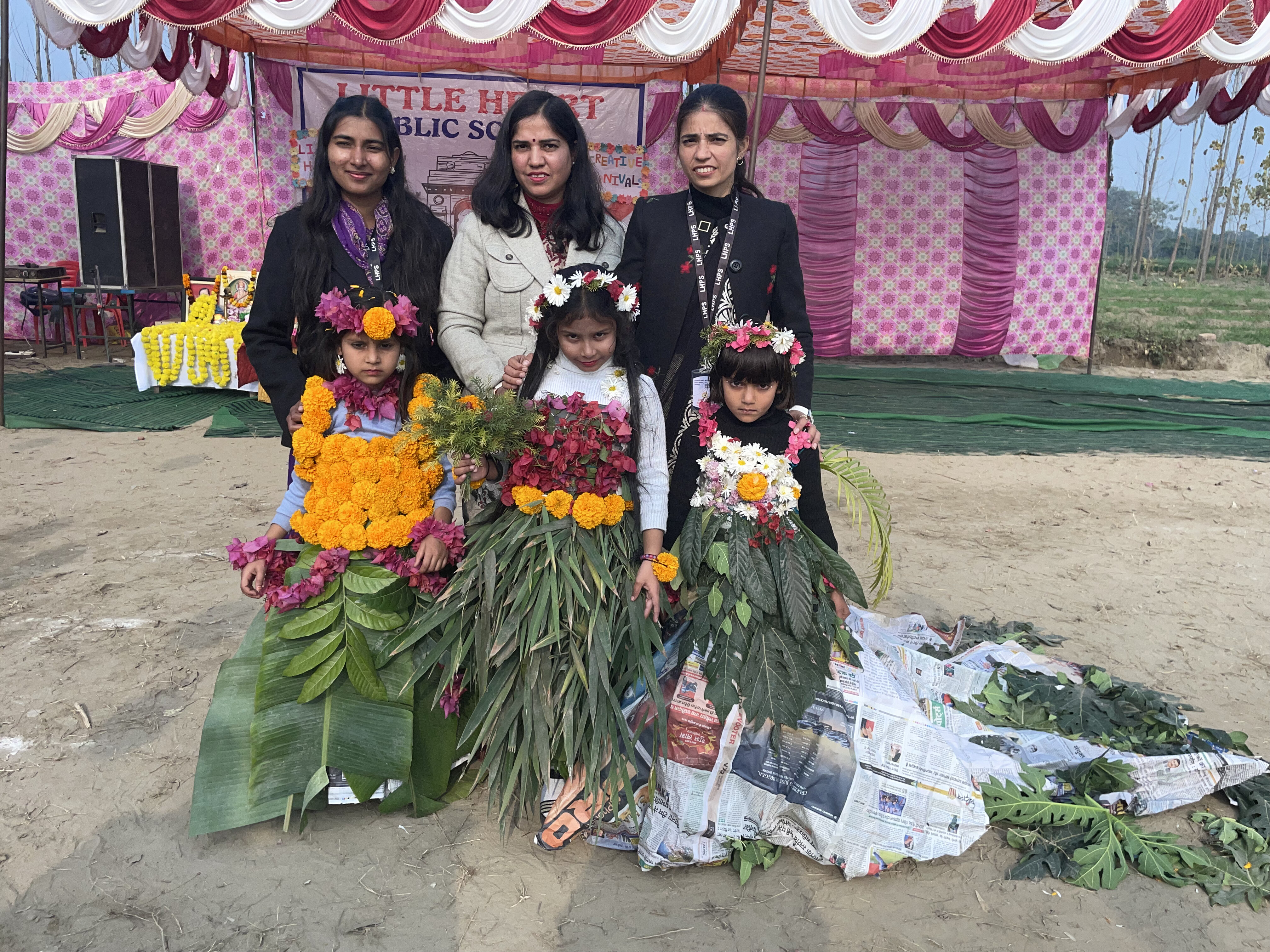 Students of Little Heart Public School
